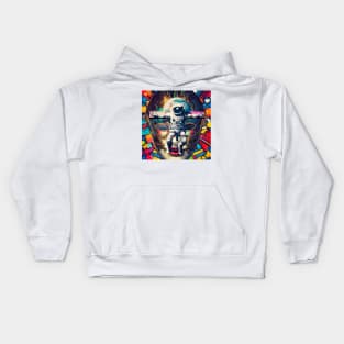 "Celestial Dive into the Unconscious" Kids Hoodie